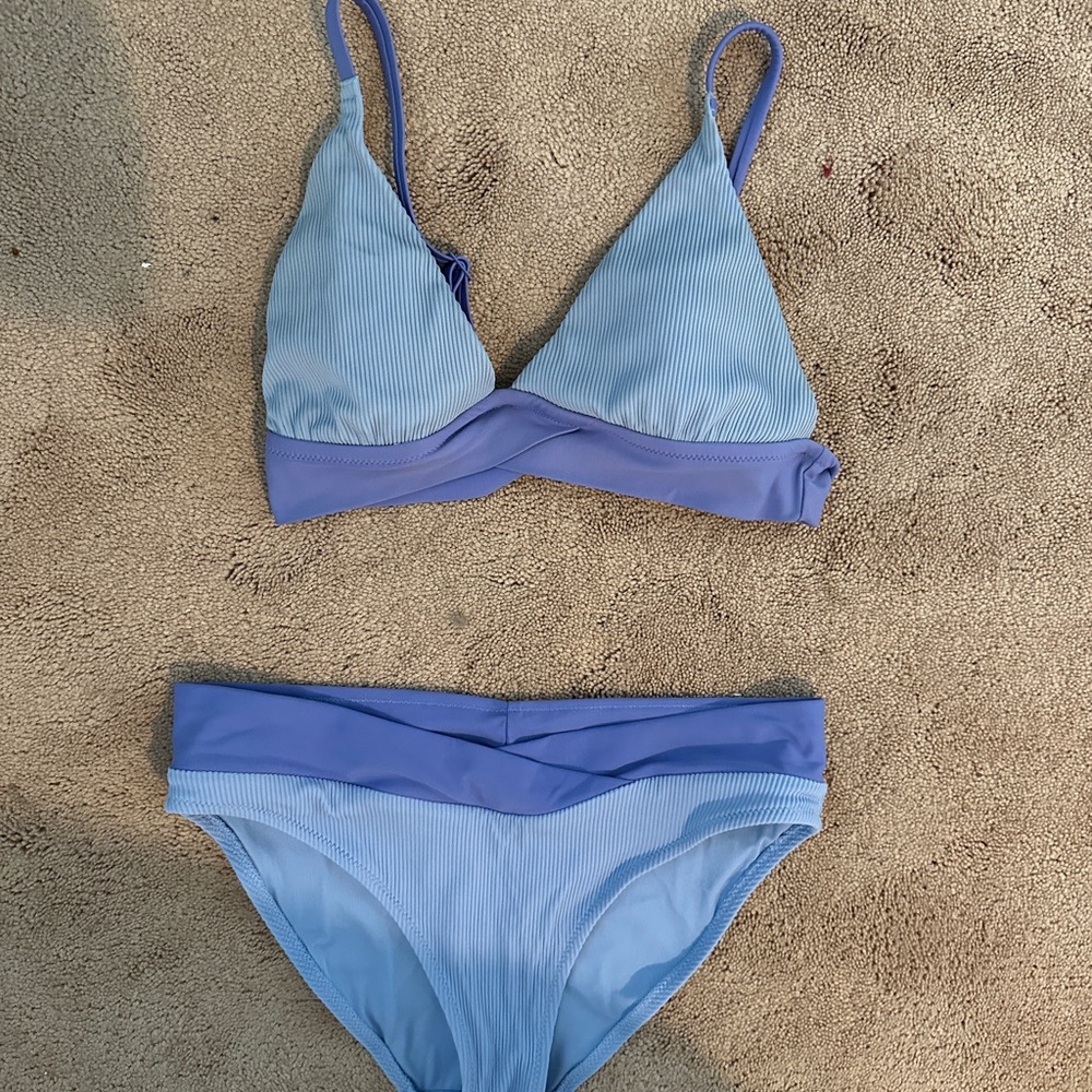 Aerie Blue Bikini Set
